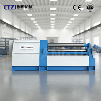 Machine à cintrer les tôles à grand diamètre à 4 rouleaux W12-20x2700 CNC hydraulique, plieuse de tôles de 25 mm pour réservoirs et cylindres, certifiée CE