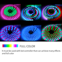 WS2815 SMD5050 60Pixel DC12V RGB WS2815b IC Digital Dual Signal Line IP67 led waterproof lights flexible strip light