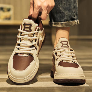 Zapatillas de deporte informales de Primavera de lujo para hombre, lote pequeño, Panda zapatos deportivos de blanco y negro, malla de moda con aumento de altura para adolescentes - Product Image 3