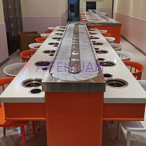 <span class=keywords><strong>สายพาน</strong></span>สแตนเลสหม้อร้อนรูปพระจันทร์เสี้ยวปรับความกว้างได้ปรับแต่งได้สำหรับร้านอาหาร - Product Image 4