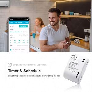 Tuya cuộc sống thông minh không dây Wifi mô-đun tiếp sức cửa nhà để xe mở thời gian chuyển đổi ứng dụng điều khiển từ Xa Nhận dạng giọng nói tương thích - Product Image 3