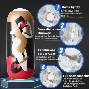 Cup masturbasi TPE Masturbator alat masturbasi Penis Tpe untuk Vagina mainan seks untuk pria saku buatan Vagina Vagina - Product Image 2