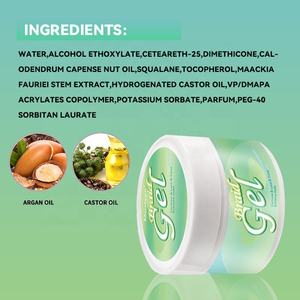 Gel Tresse et Twist Soigné avec Logo Personnalisé pour une Tenue Extrême Conditionnement Confiture de Cheveux Brillante pour Tressage Gel Coiffant Extrême de Marque Privée - Product Image 2