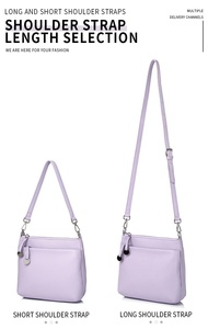 Sac à main printanier de créateur pour femme, <span class=keywords><strong>portefeuille</strong></span> tendance, sac bandoulière multi-compartiments avec fermeture éclair antivol - Product Image 4