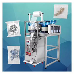 Machine de remplissage automatique électrique directe usine pour aliments, boissons, accessoires de quincaillerie, sachets, noix, snacks, avec pesage quantitatif - Product Image 5