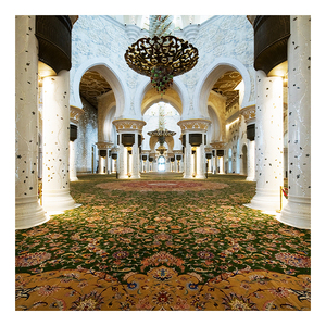 Tùy Chỉnh Chất Lượng Cao Hồi Giáo Nhà Thờ Hồi Giáo Masjid Thiết Kế Mới Cầu Nguyện Thảm - Product Image 5