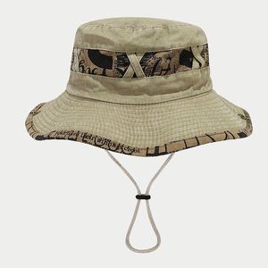 Cappello da sole da viaggio in denim stile western vintage lavato con stampa floreale e tesa larga Azov Fashion - Product Image 2