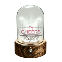 Fumeur à cocktails électrique avec dôme, kit de fumage rechargeable pour whisky et bourbon, infuseur à fumée USB pour bar
