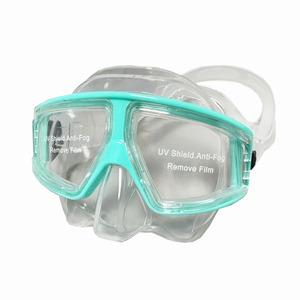 Befine 181 PC Silicon Material Custom Logo Teenagers Size Snorkel Equipment Half Face Low Volume Diving <strong>Mask</strong> - Product Image 5