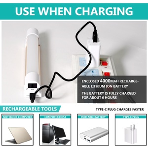 Teyoza-batidor de huevos eléctrico de mano, mezclador de alimentos con caja de almacenamiento - Product Image 5