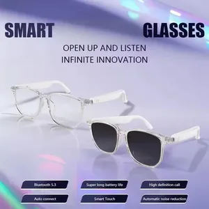 Gafas Inteligentes GS03 con Protección Anti-Luz Azul, <span class=keywords><strong>Auriculares</strong></span> Inalámbricos para Música, Llamadas y Deportes, Gafas de Sol Resistentes al Agua IPX-6 y al Viento - Product Image 2