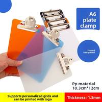 Portapapeles A6 con Clip, Mini Equipo Eléctrico, Carpeta de Trabajo para Recibos, Menú de Restaurante, Especial para IVA