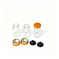 Flacon en verre borosilicaté neutre à faible teneur en bor, flacon tubulaire en verre, flacon d'injection en verre, à prix abordable
