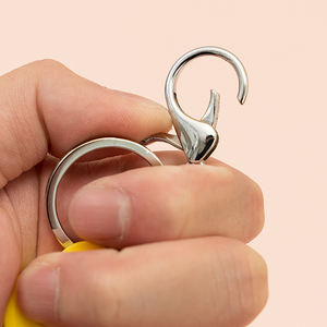 Porte-badge rétractable Kawaii mignon de style dessin animé, en PU tendance, pour employés, toutes saisons - Product Image 6