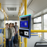 Nouveau Validateur de Bus Tout-en-un 2026 avec Paiement Facial et Prise en Charge des Codes NFC, EMV et QR