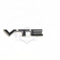 Emblème de coffre arrière en métal 3D en alliage de zinc de conception nouvelle, autocollant de badge de voiture pour Honda Fit Civic Accord Odyssey CR-V Spirior VTEC