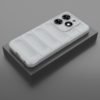 Coque Arrière de Protection Antichoc en Silicone TPU Souple et PC pour Tecno Pop 8 Spark 20C Spark Go 2024 Hot40