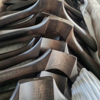 Cintres en bois de hêtre naturel de luxe pour vêtements, costumes et hôtels – Fabrication artisanale