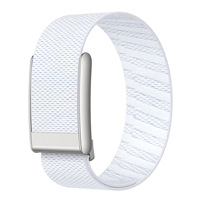 Bracelet de montre sport en nylon réglable compatible avec WHOOP 5.0, bracelet de remplacement respirant tissé avec fermoir métallique