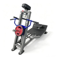 Machine à Rameur Incliné Professionnelle à Barre en T, Direct Usine, avec Manchon de Chargement Large et Cadre Anti-Vibration, Équipement d'Entraînement de Force Dorsale pour Salle de Sport