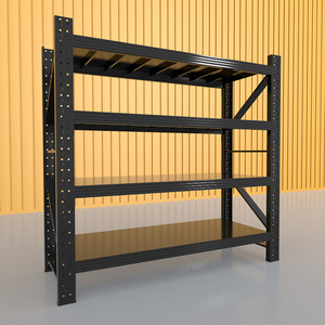 مستودع متوسط واجب مخصص رفوف تخزين البضائع الصلب طلاء المسحوق الصناعي - Product Image 6
