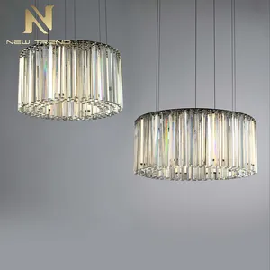 New Product Custom Indoor Decoration Lighting Living Room Dining Room Villa Crystal LED Chandelier