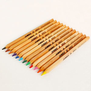 Crayons de <span class=keywords><strong>couleur</strong></span> naturels de haute qualité, non toxiques, effaçables, non cassables, pointus, certifiés ASTM, 12 pièces, prix promotionnel, vente chaude - Product Image 4