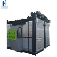 Gebrauchte HUGECRANE Personenaufzüge Doppelkabinen-Lastenaufzug Elektrischer Automatischer Bauaufzug 250m-650m Maximale Hubhöhe