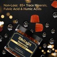 Gummies de Shilajit de qualité supérieure, formule personnalisée, qualité professionnelle, approvisionnement en vrac