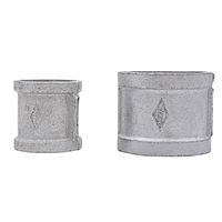 Raccord de tuyauterie en fonte malléable, connecteur de tuyauterie sanitaire en fonte ductile, joint fileté pour la plomberie et les pipelines industriels