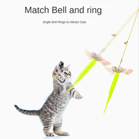 Jouet interactif pour chat suspendu à la porte avec ventouse, souris en feutre et herbe à chat pour chats d'intérieur