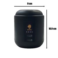Brûleur d'encens électronique BK-168 OUD, diffuseur d'aromathérapie transfrontalier à chargement USB, machine à parfum du Moyen-Orient, fabriqué en Chine