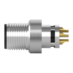 M12 L-Coded 5Pin <b>Waterproof</b> Connector Molded <b>Cable</b> 63V 16A Industrial Use - Product Image 3