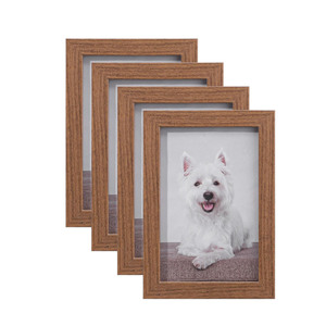 Cadres photo en bois noir modernes et élégants pour la maison, personnalisables A1 A2 A3 A4 2x3 3x5 5x7 11x14 16x20, mini cadres photo - Product Image 1