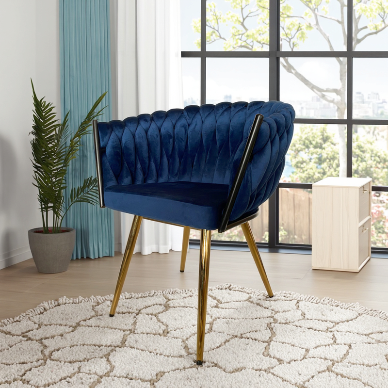 Upholstered Velvet Living Room Armchairs Home