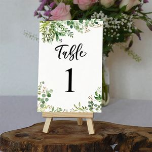 Tarjetas de <span class=keywords><strong>Lugar</strong></span> para Boda, Juego de Tarjetas de Papel para Mesa con Borde Dorado para Recepción, Fiesta, Despedida de Soltera, Aniversario - Product Image 2