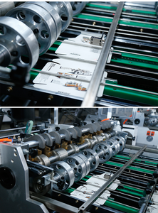 Máquina de fabricación de cajas de hamburguesas de papel, maquinaria de montaje de cajas de cartón - Product Image 3