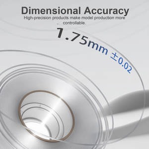 Filament d'imprimante <span class=keywords><strong>3D</strong></span> NextShapes Hs <span class=keywords><strong>Tpu</strong></span> <span class=keywords><strong>3D</strong></span>, flexible, imperméable à l'eau, transparent, 1,75 mm, 1 kg, 98A, filament <span class=keywords><strong>Tpu</strong></span> pour semelle intérieure - Product Image 4