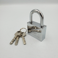 Fabricant Clé à ailettes nickelée de 60mm personnalisée meilleur cadenas avec serrure à lame de feuille