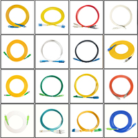 Kabel Patch Fiber Optik Single Mode SM Simplex LC-LC APC 1 Core, Pasokan Langsung Pabrik