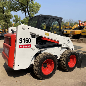Minicargador usado original <span class=keywords><strong>Bobcat</strong></span> S70 y minicargador S160,<span class=keywords><strong>S130</strong></span> con cargador frontal - Product Image 1
