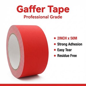 Gaffer Tape - Produsen Lakban Kain Profesional |   Pita Kabel Kain Katun Tugas Berat - Product Image 3