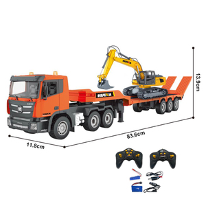 LK Toys HUINA 1:18 9CH Chariot élévateur télécommandé en alliage, excavatrice télécommandée, <span class=keywords><strong>camion</strong></span> <span class=keywords><strong>de</strong></span> construction RC - Product Image 1