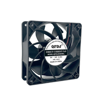 Ventilateur DC 24V haute performance étanche avec protection IP68, contrôle intelligent de la vitesse haute pression, 3000-4000 tr/min