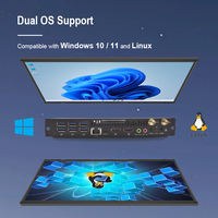 Ordinateur industriel Android/Windows 11/12 Ops avec SSD 8+256g DDR5, mini PC Ops avec USB pour l'éducation, tableau interactif intelligent