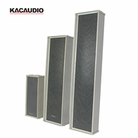 KACAUDION Enceinte colonne professionnelle 4,5 pouces 100W pour système de sonorisation extérieur, enceinte murale Line Array, vente en gros
