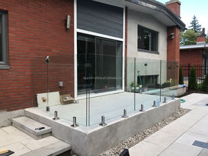 Charnières à ressort auto-fermantes en verre pour mur ou carré, utilisation pour clôture de <span class=keywords><strong>piscine</strong></span>, charnières en acier inoxydable pour verre - Product Image 6