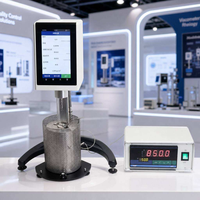 Viscosimètre numérique rotatif de paillasse pour peinture, encre et huile DV2THA avec écran tactile, testeur de viscosité haute température, équipement de laboratoire