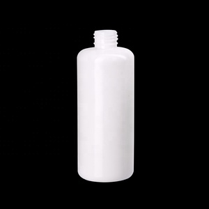 Flaconi in <span class=keywords><strong>Vetro</strong></span> Opale Bianco da 200ml, Vuoti per Cosmetici e Lozioni, con Pompa in Legno di Bambù On-off per Lozione Corpo - Product Image 2