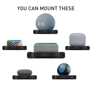 Echo Dot Wall VoiceAssistant Support de montage pour haut-parleur, gain de place, support de montage mural au plafond pour <span class=keywords><strong>Homepod</strong></span> Mini, - Product Image 3